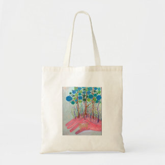 Tela Bolso Totem de Arte Japonés - Pintura al Óleo del 