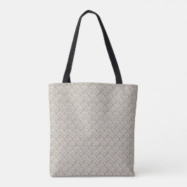 Tela Bolso Totem de Patrón Minimalista Artesanal