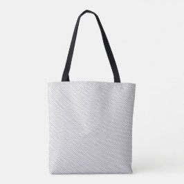 Tela Bolso Totem Minimalista de Lujo con Pinstripe