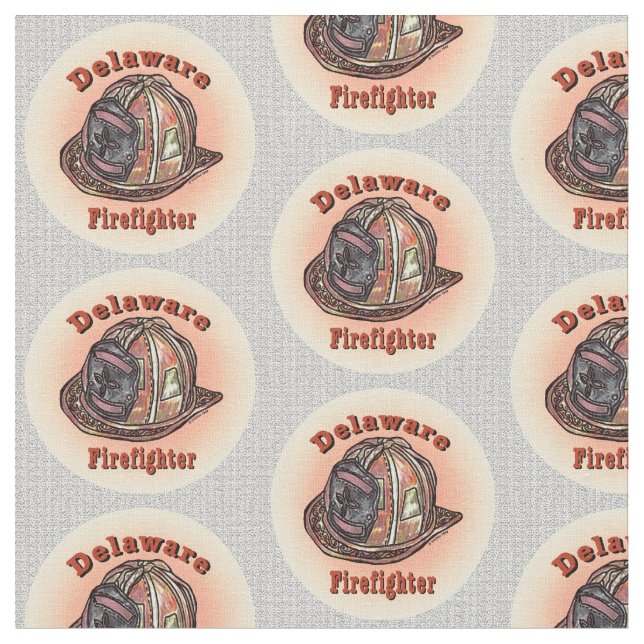 Tela Bombero de Delaware (De cerca)