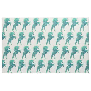 Tela Bonito Blue Polka Dot Unicorn