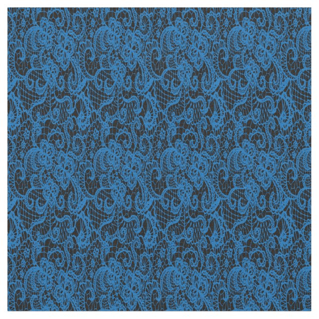 Tela Bonito Delicada Blue Lace (De cerca)