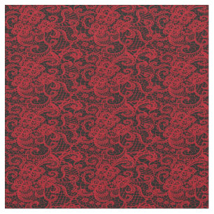 Tela Bonito Delicada Lace Roja