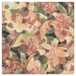 Tela Bonito fondo floral, elegante, otoño