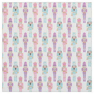 Tela Bonito Pastel Nutcracker Soldiers Holdays Crafting