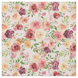 Tela Bonito Peach Peony Floral