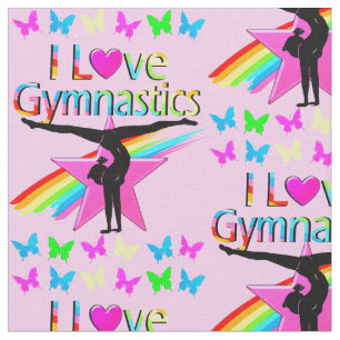 TELA BONITO RAINBOW ME ENCANTA EL DISEÑO GIMNASTICO