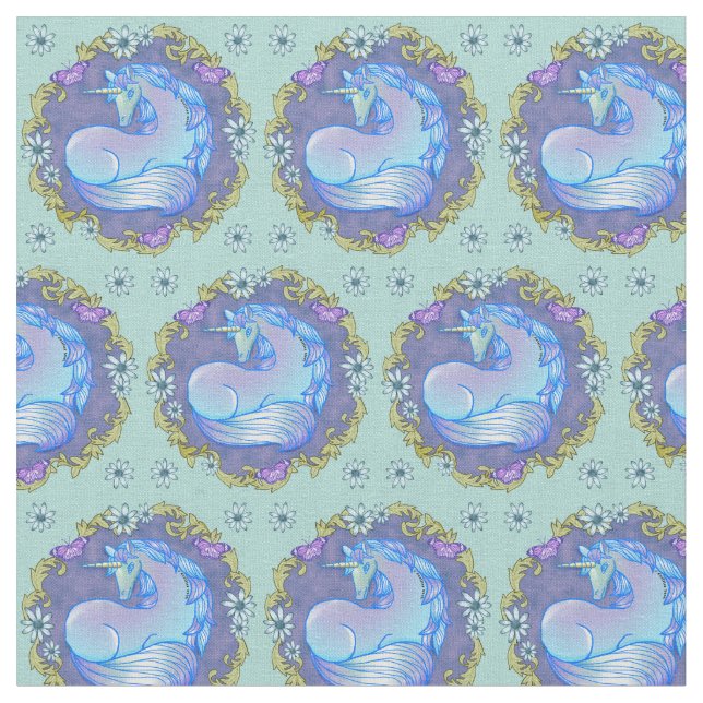 Tela Bonito Unicorn Fabric (De cerca)
