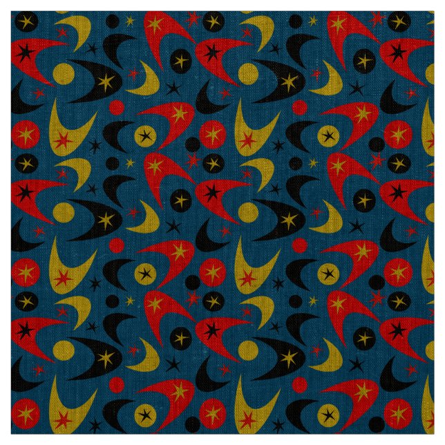 Tela Boomerang retro (Retal)