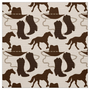 Tela Boots Gorras de vacas occidentales, caballo