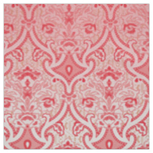 Tela Borde de peonía floral vintage Arte Rosa Sepia