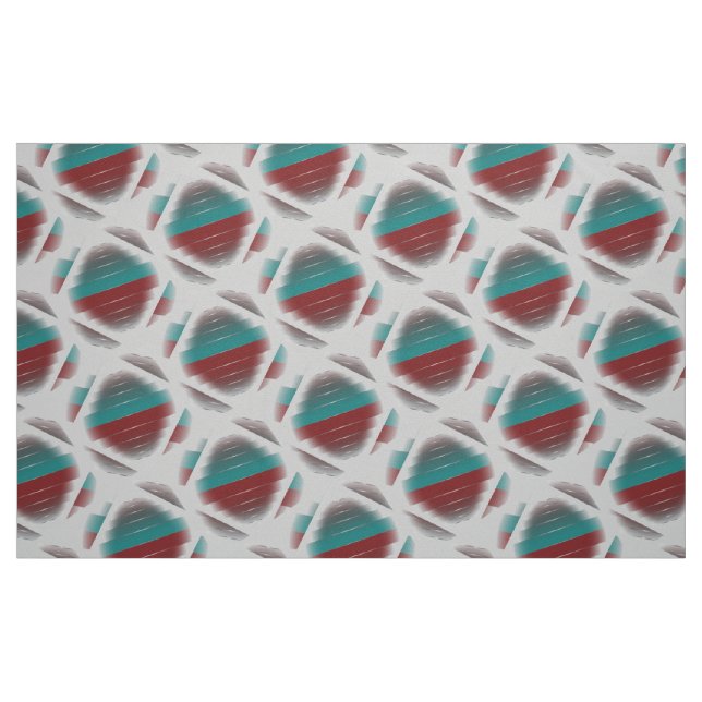 Tela Bordó turquesa girando ("Cuarto gordo" (fat quarter))