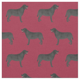 Tela Borgoña negro de Labrador