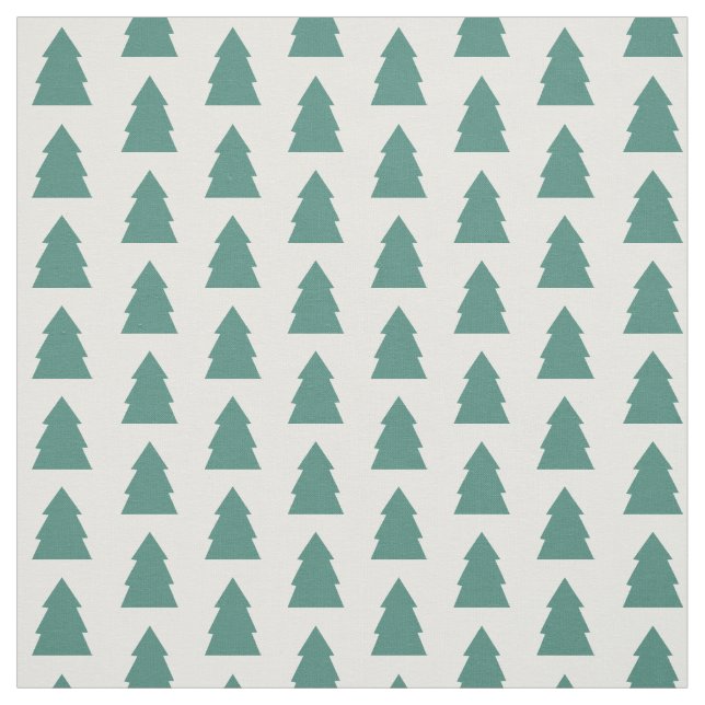 Tela Bosque de árbol de Navidad (Retal)