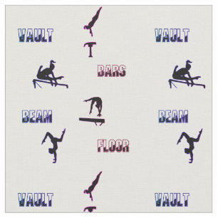Tela Bóveda de gimnasia, bares, vigas, piso