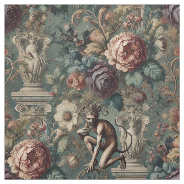 Tela Bow - Tile gótico de declaraciones victorianas (Retal)