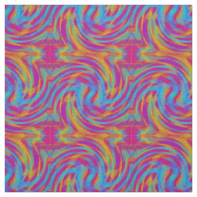 Tela Bright Swirls (Retal)