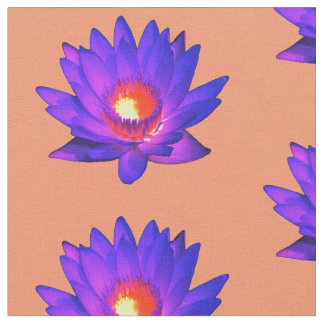 Tela brillante de la flor de Lotus
