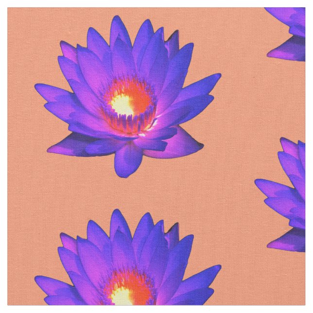 Tela brillante de la flor de Lotus (De cerca)