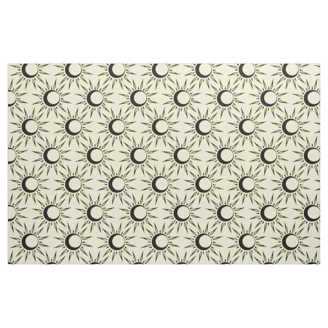 Tela Brillante Sun Crescent Moon Thunder_Cove ("Cuarto gordo" (fat quarter))