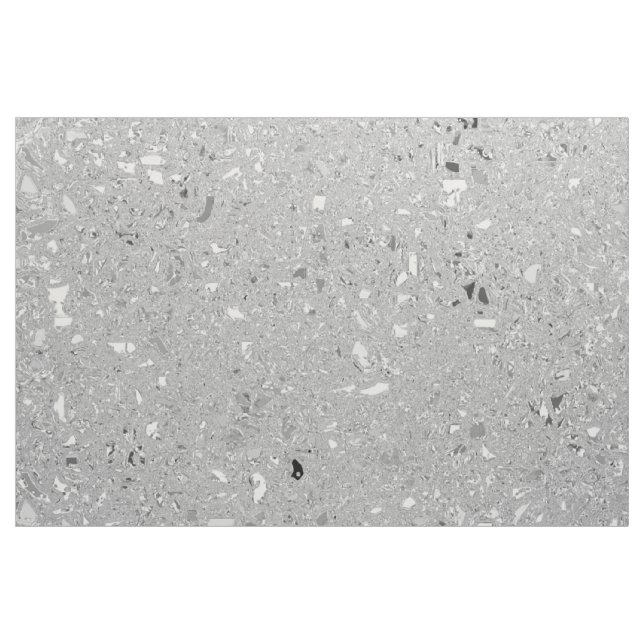 Tela Brillo plateado. Color gris ("Cuarto gordo" (fat quarter))