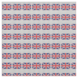 Tela británica de la impresión de la bandera del