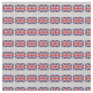 Tela británica de la impresión de la bandera del