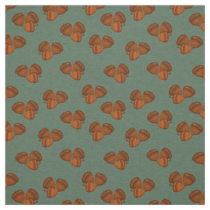 Tela Brown Acorns Prim Fabric