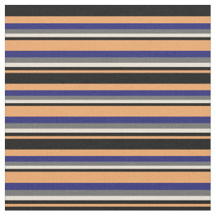 Tela Brown, Black, Bisque, Dim Gray and Midnight Blue