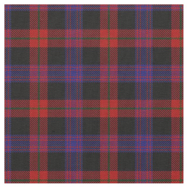 Tela Brown Grady Tartan (De cerca)