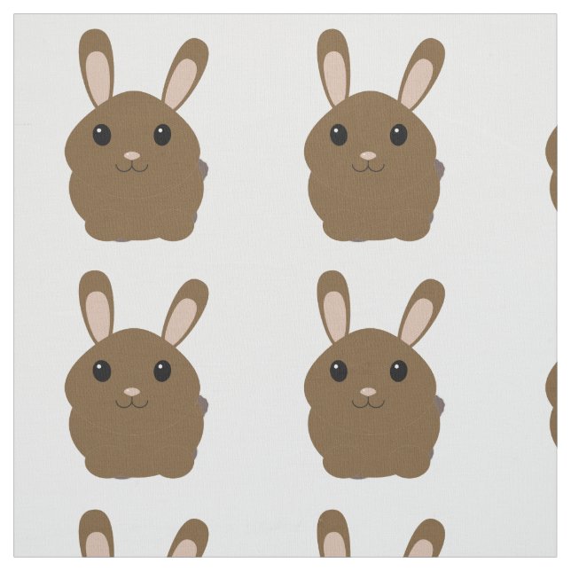 Tela Brown Personalizado Bunny (Retal)
