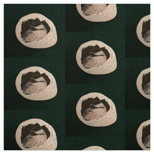 Tela Brrr Chickadee (Retal)