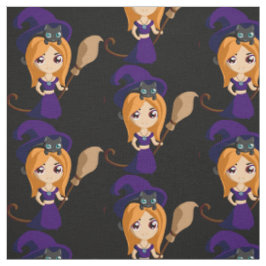 Tela Bruja suave en Halloween Gorra morado