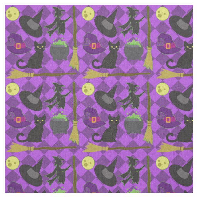 Tela Brujas de Halloween (Retal)