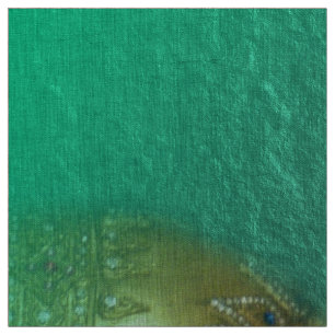 Tela Buda dorado en menta