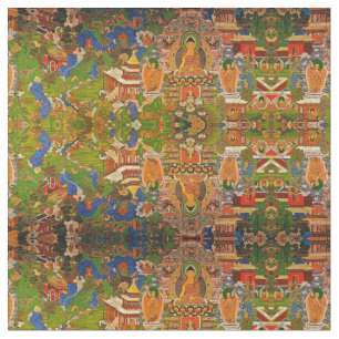 Tela Buddhism budista de Buda que bendice al bohemio de