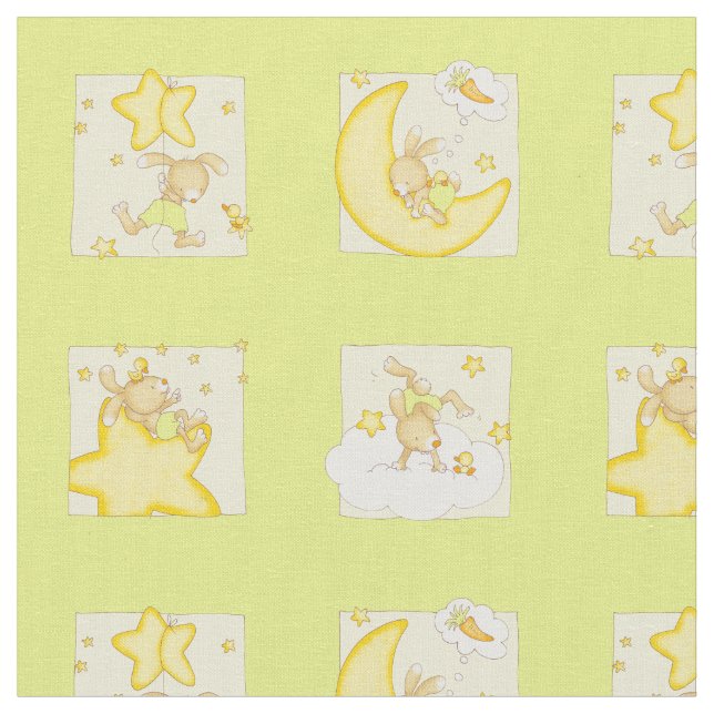 Tela Buen día de las liebres (De cerca)