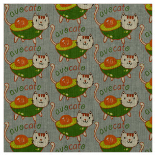 Tela Buen gato aguacate