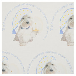 Tela Buenas noches Westie