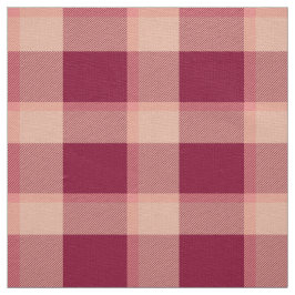 Tela Buffalo plaid trendy modern checks red 