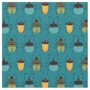 Tela Bugs Beetles Mid Century Mod Cute