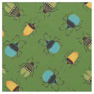 Tela Bugs Beetles Mid Century Mod Cute