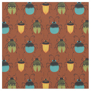 Tela Bugs Beetles Mid Century Mod Cute
