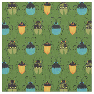 Tela Bugs Beetles Mid Century Mod Cute