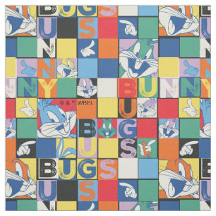 Tela BUGS BUNNY™ Colorful Name y Face Checker