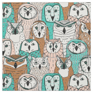 Tela búhos limitados