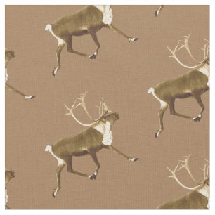 Tela Bull Caribou - Sepia