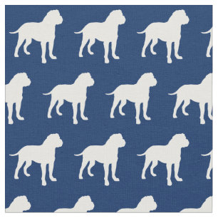 Tela Bull Mastiff Perro Silhouette Bullmastiff Marina A
