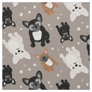 Tela Bulldog francés dulce Personalizado francés