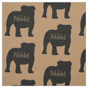 Tela Bulldog personalizado Tejido de perro